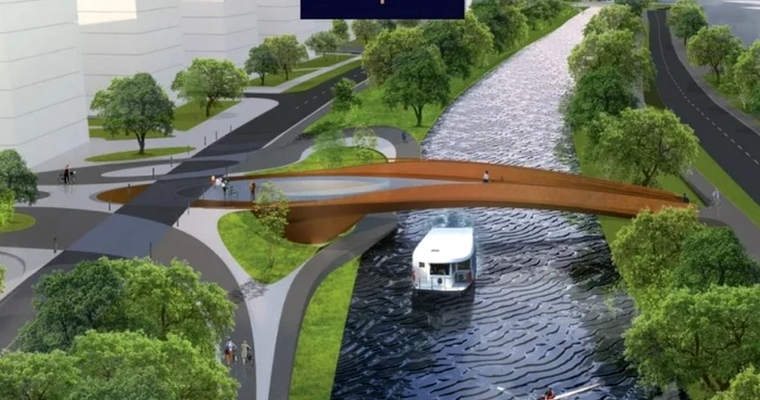 Proiect măreț la Timișoara: Un pod pentru vehicule și lângă o pasarelă pietonală