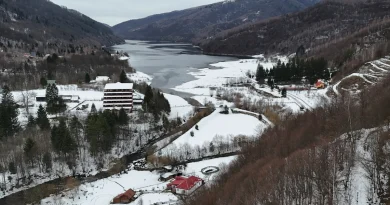 Poiana Mărului este lăudată pentru aerul curat dar și pentru pitorescul Munților Țarcu