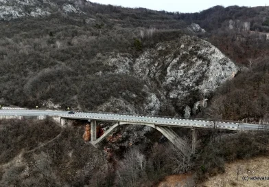 Cel mai înalt viaduct rutier din România, la 60 de ani, dă fiori șoferilor